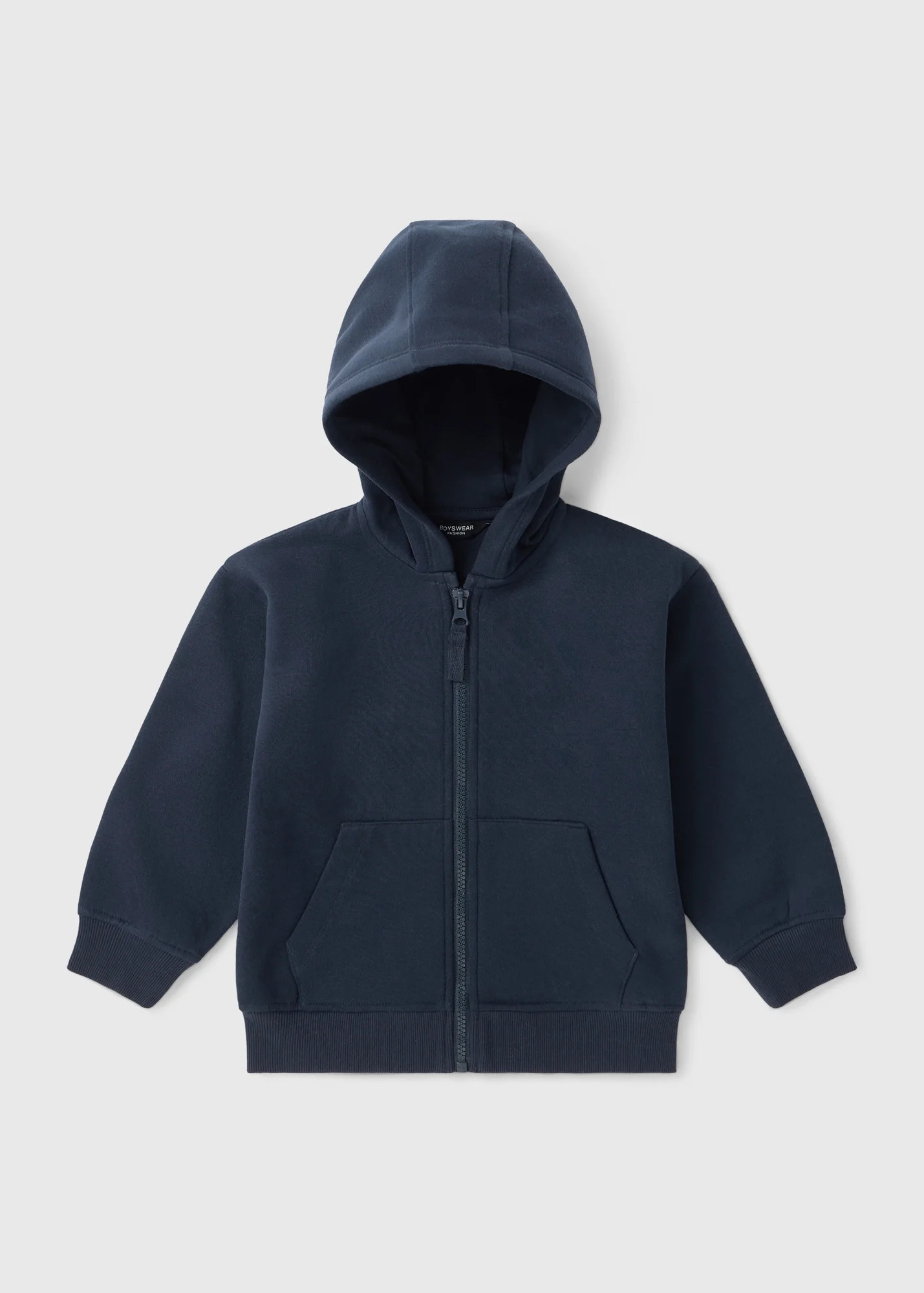 Boys Navy Zip Up Hoodie (1-8yrs) | Matalan (UK)