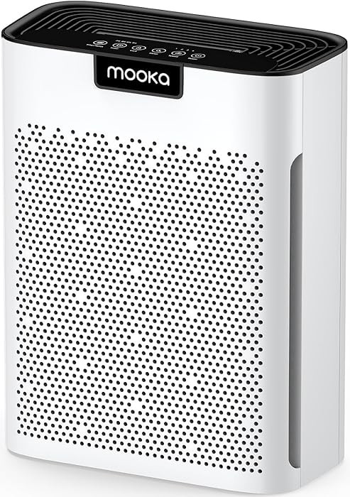 Air Purifiers for Home Large Room 2200 Ft² with Washable Filters, MOOKA H13 HEPA Air Purifier fo... | Amazon (US)