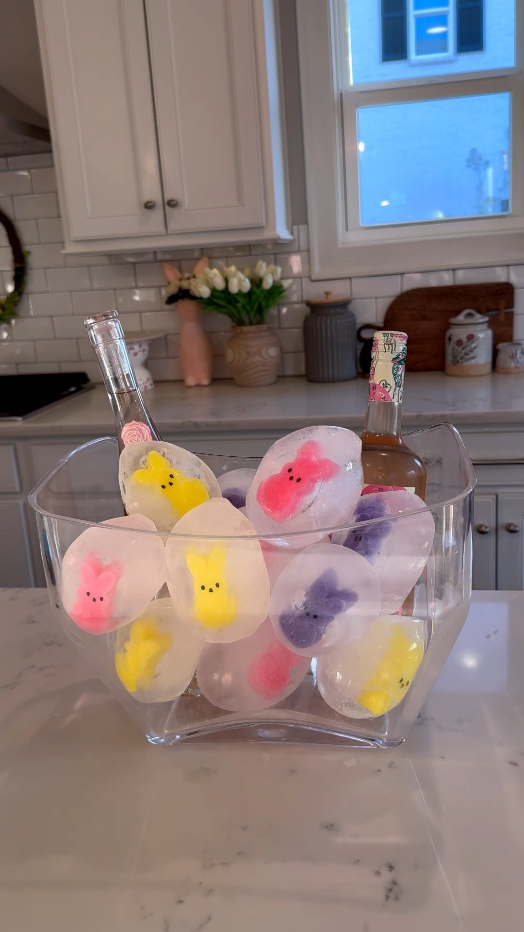 🌷 DIY Easter Ice Bucket!! I love these sponge peeps and they’re back in stock! You can use them in ice molds or to decorate vases! #easter #easterdiy #easterdecor

#LTKSeasonal #LTKmomlife #LTKHome