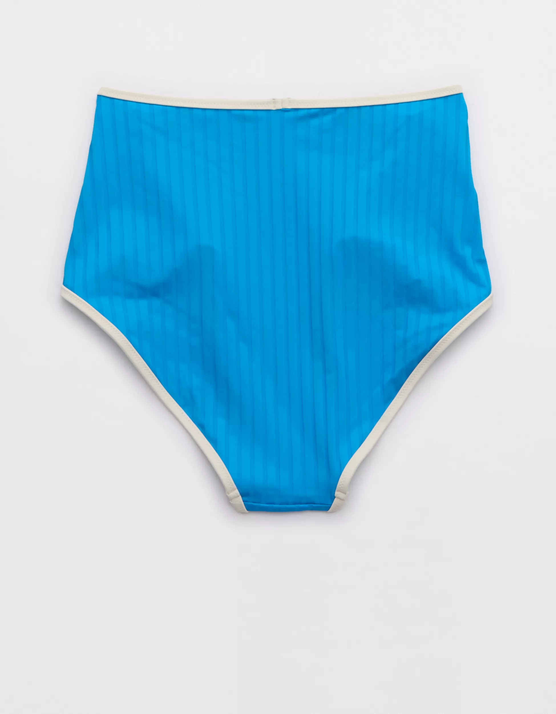Aerie Wide Rib High Waisted Bikini Bottom | Aerie