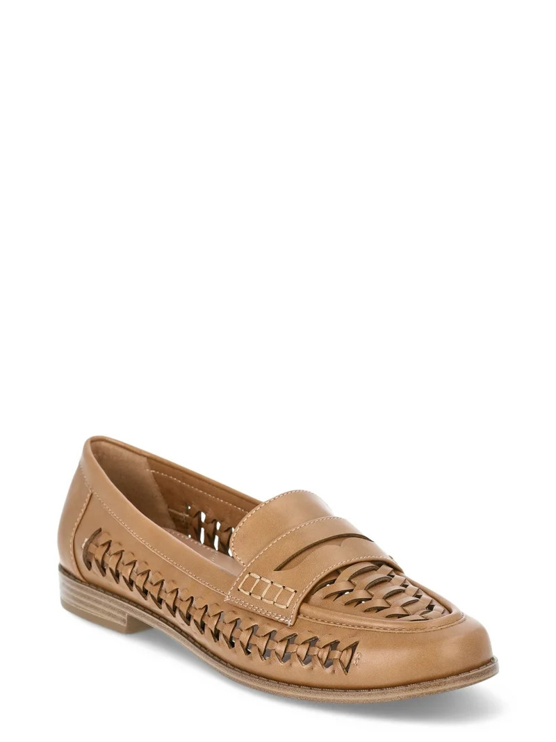 Time and Tru Women's Woven Loafers | Walmart (US)