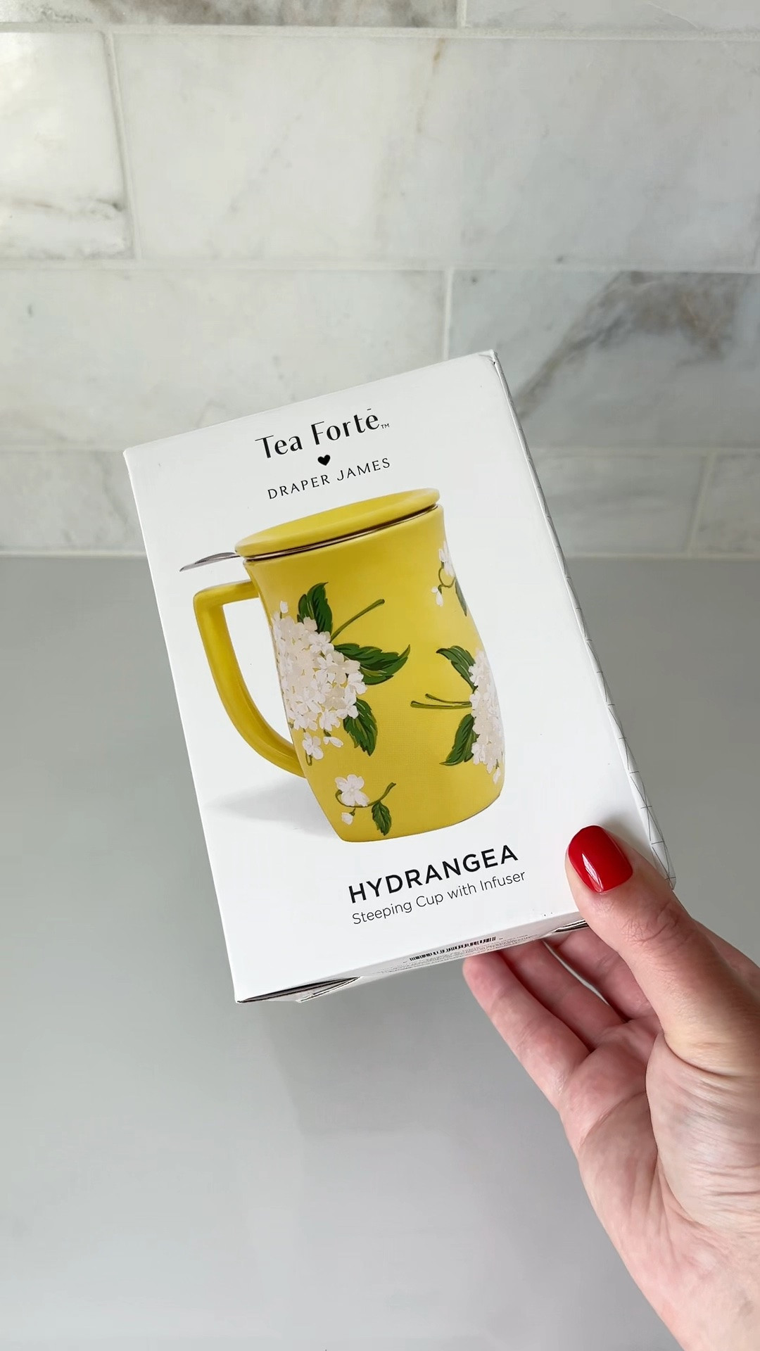 Obsessed with this hydrangea tea steeping mug 💛

#LTKSeasonal #LTKHome