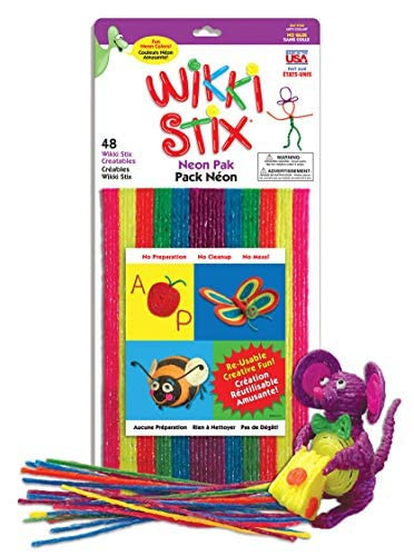 Wikki Stix Bilingual Primary Pak (Neon) | Amazon (US)
