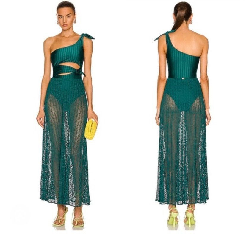 Patbo PatBO One Shoulder Netted Beach Dress | Grailed | Grailed