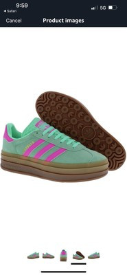 ADIDAS ORIGINALS GAZELLE BOLD(PULSE MINT/SCREAMING PINK/GUM) | eBay | eBay US