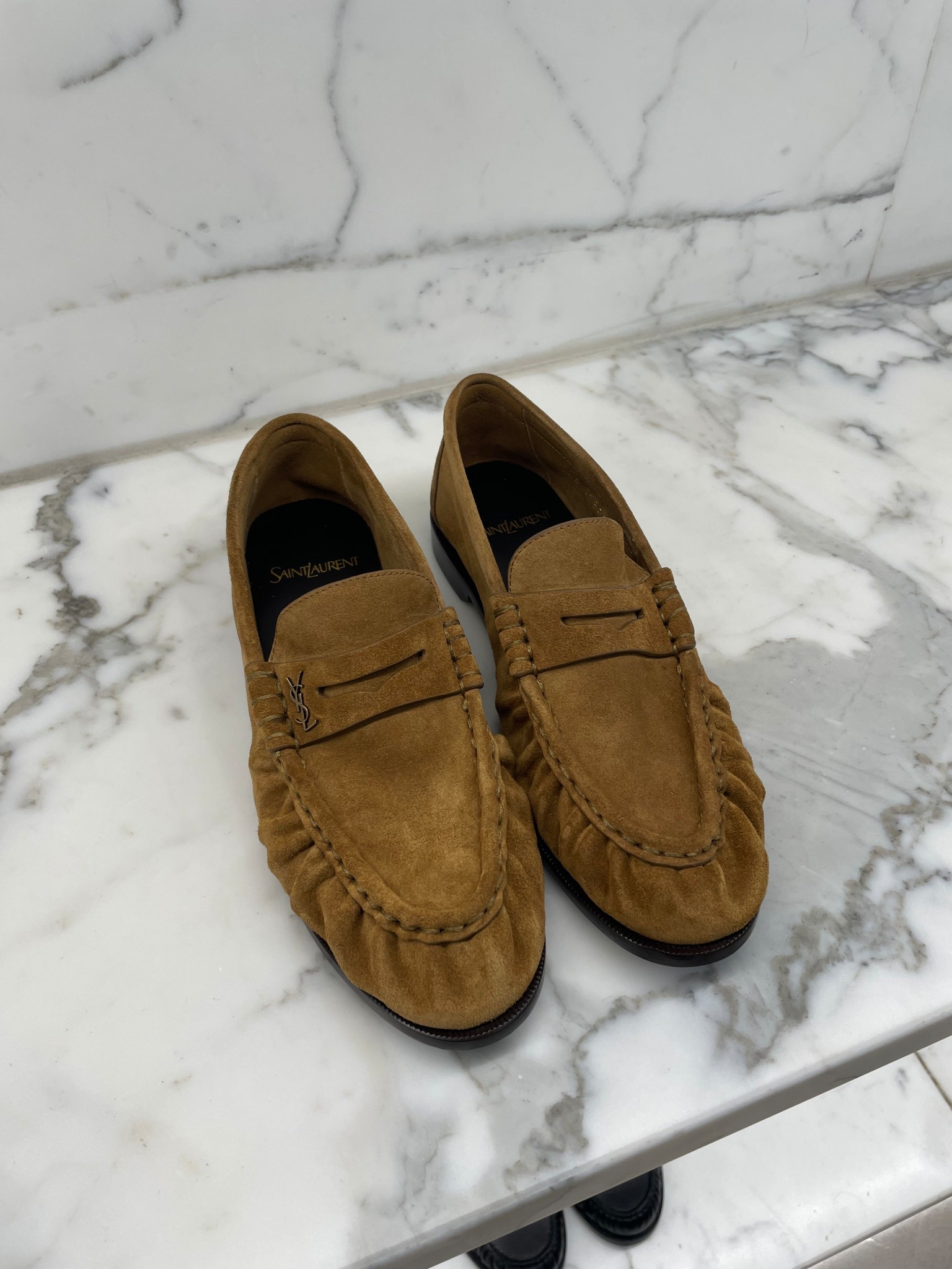 the perfect suede loafers #LTK