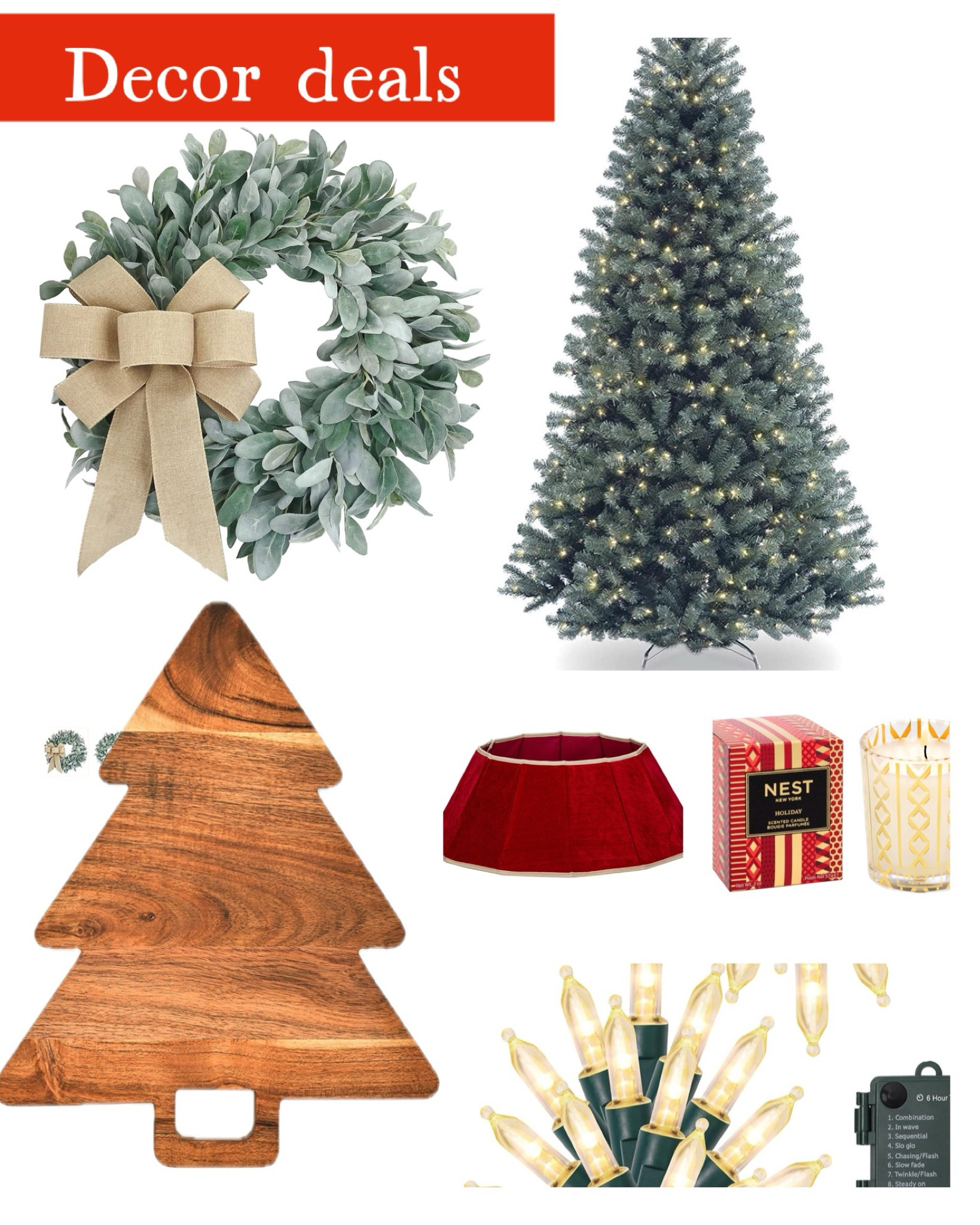 Holiday decor deals 

#LTKGiftGuide #LTKSeasonal #LTKSaleAlert