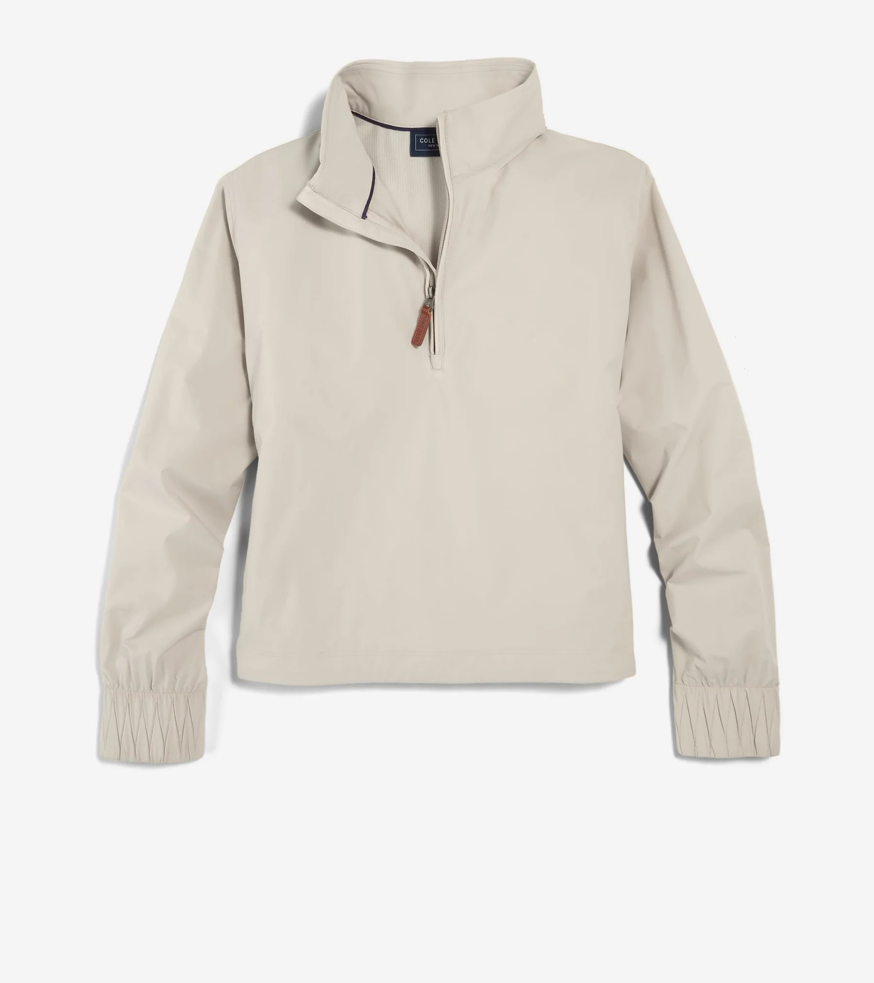 Women's Transit Windbreaker in Beige | Cole Haan | Cole Haan (US)