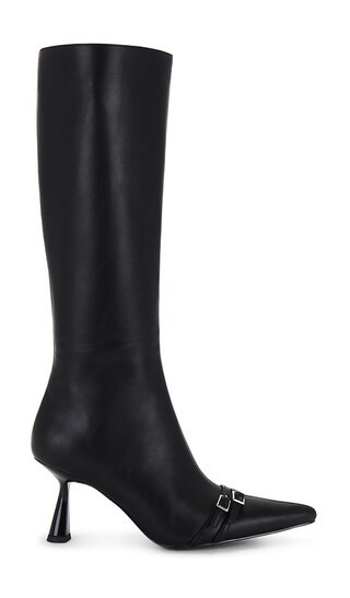 FEMME LA Peyton Boot in Black. - size 10 | Revolve Clothing (Global)