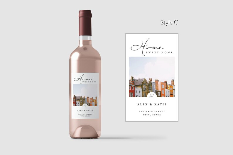 Pairs Well With a New Home Wine Label  Housewarming Gift  - Etsy | Etsy (US)