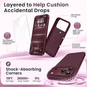 GONEZ for iPhone 18 Pro Max Case/17 Pro Max Case, Compatible with MagSafe | Amazon (US)