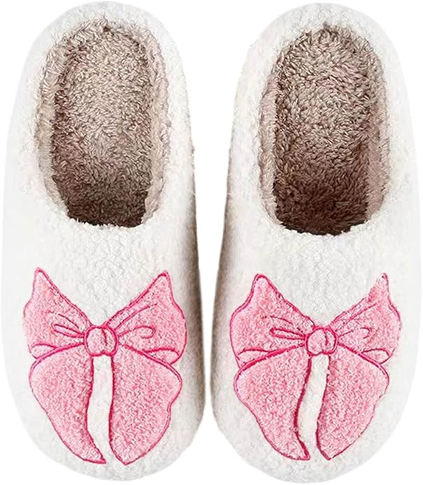 Comfy House Slippers For Women Men, Ladies Fuzzy Bedroom Slippers,indoor Outdoor Memory Foam Shoe... | Amazon (US)
