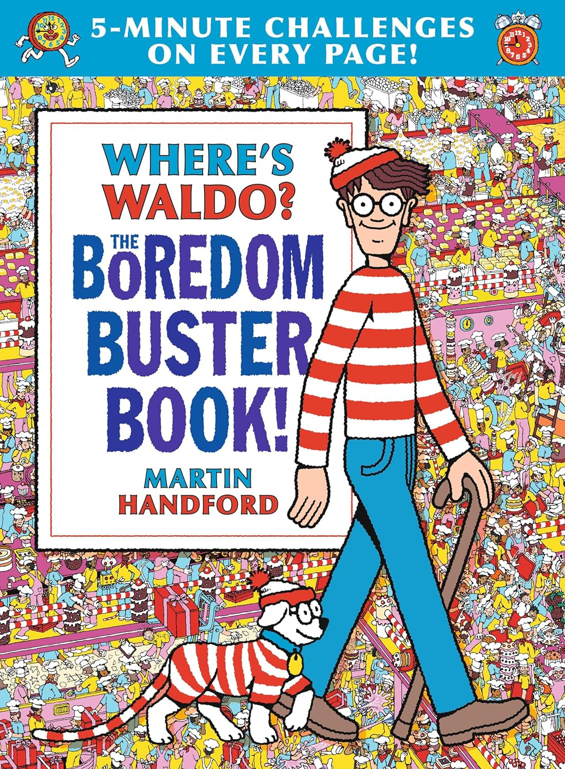 Where's Waldo? The Boredom Buster Book: 5-Minute Challenges: (Hidden Object Activity Book with Se... | Amazon (US)