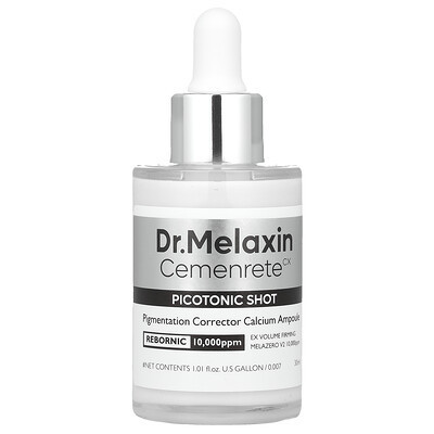 Dr.Melaxin, Cemenrete, Picotonic Shot Pigmentation Corrector Calcium Ampoule, 1.01 fl oz (30 ml) | iHerb