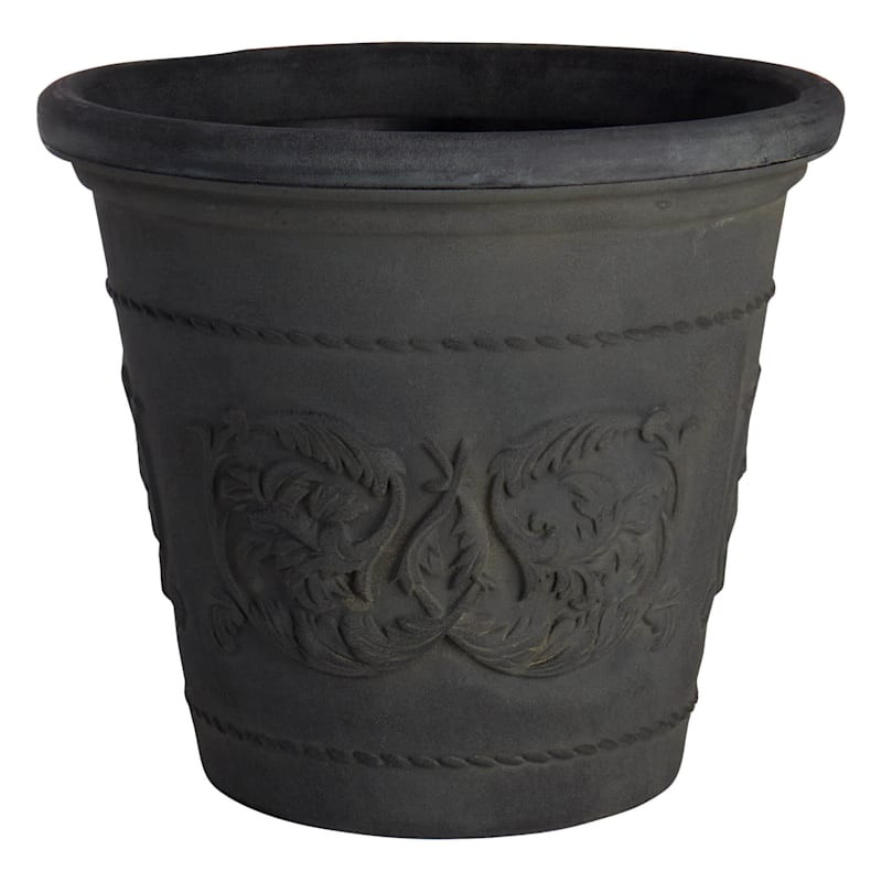 English Vintage Copper Decorative Outdoor Planter, Large | At Home