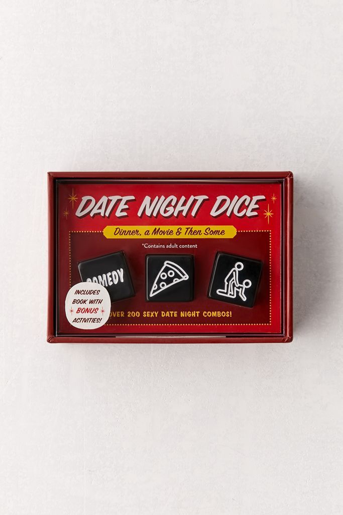 Date Night Dice: Dinner, a Movie And Then Some By Chronicle Books | Urban Outfitters (US and RoW)