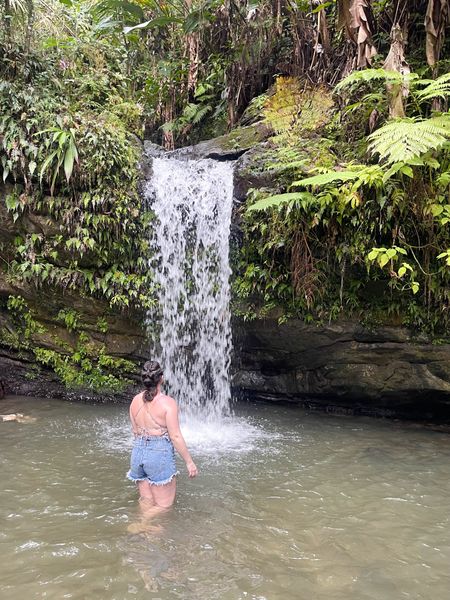 Swim. Jungle OOTD. Waterfall adventure. 

#LTKtravel #LTKswim