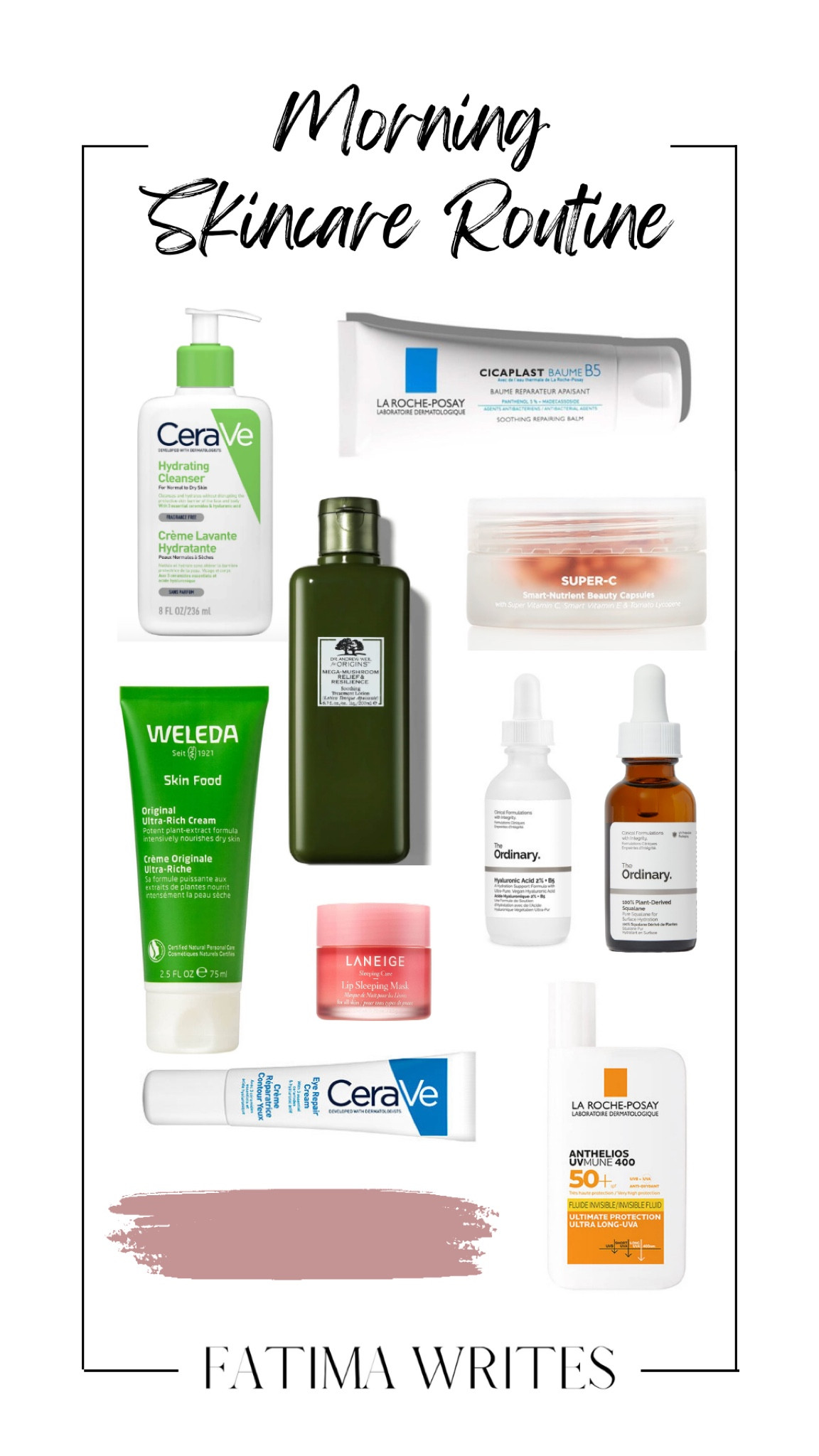My morning skincare favourites! 

#LTKbeauty #LTKeurope #LTKunder50