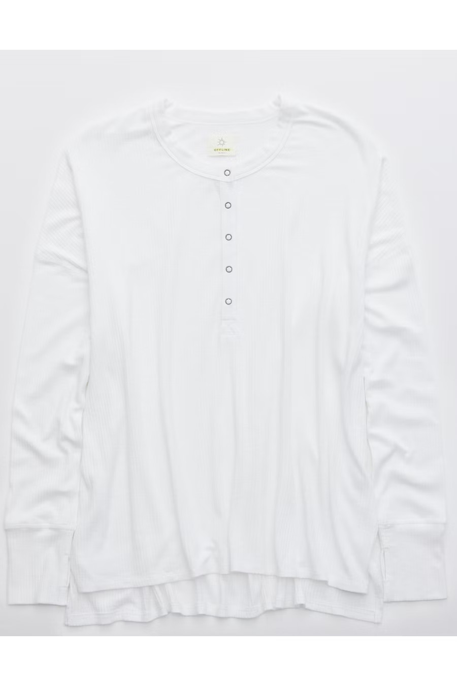 OFFLINE Ribbed Henley T-Shirt | American Eagle Outfitters (US & CA)