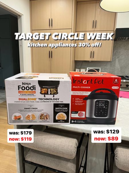 Target circle week ends today!! 30% off kitchen appliances 🙌🏼

#LTKxTarget #LTKsalealert #LTKhome