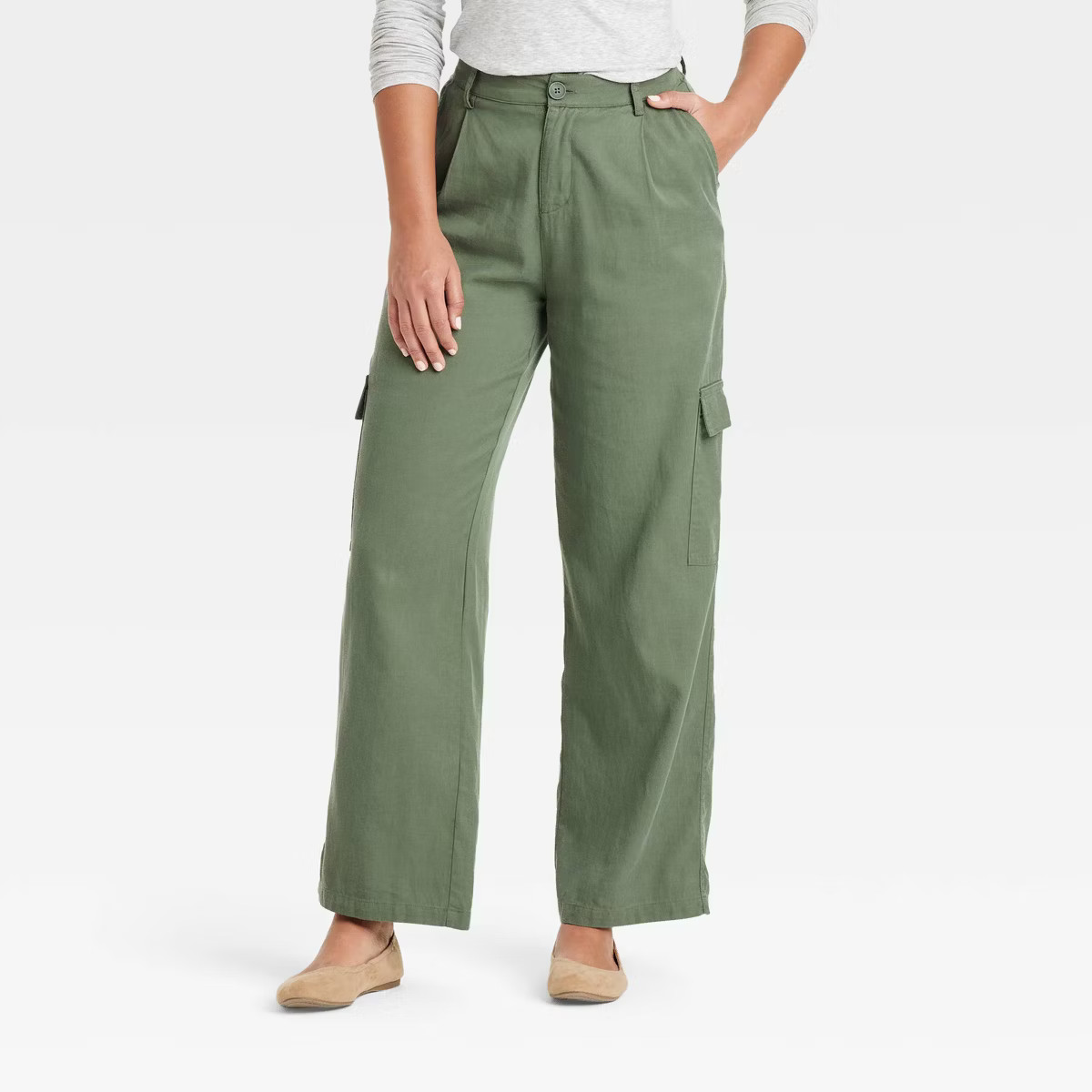 Women's High-Rise Straight Leg Cargo Pants - Universal Thread™ | Target