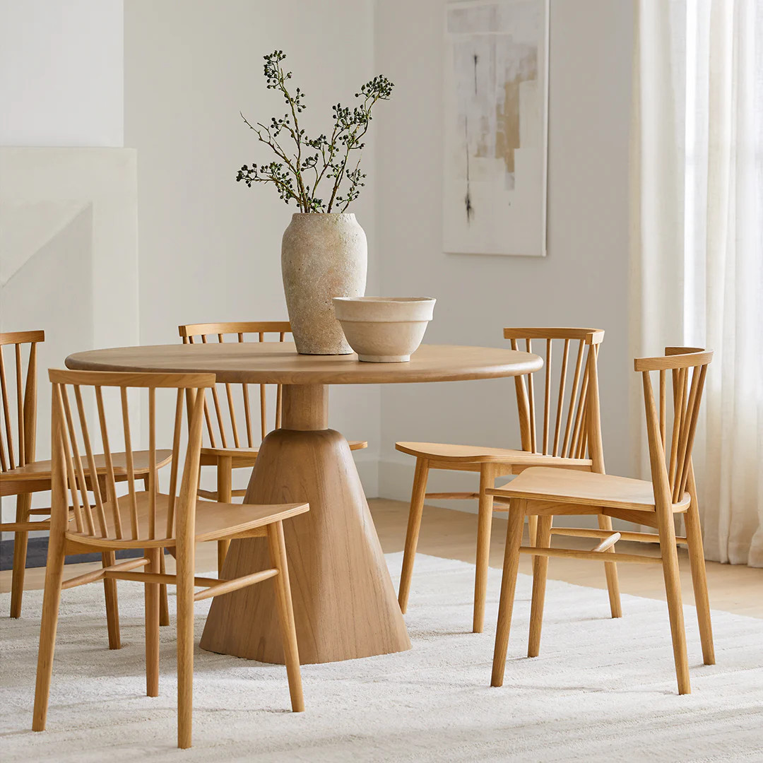 Rus Dining Chair - Light Oak | Article