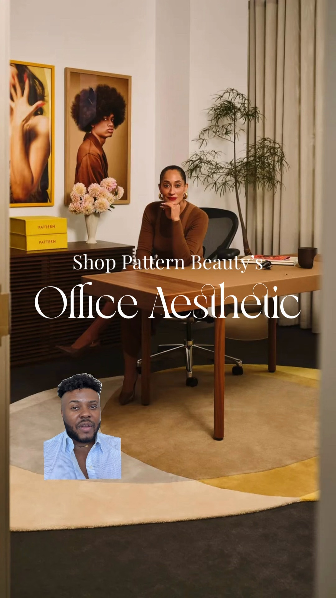 A shopping guide inspired by @Pattern Beauty’s office aesthetic. Think brown tones and rich textures that brings a grown and sexy vibe into your space. Save this for your next decor refresh. 

#LTKHome