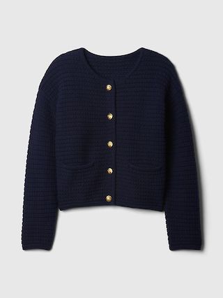 Textured Sweater Jacket | Gap (US)