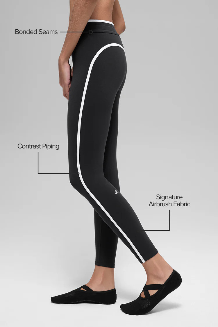 Members Only 30% OffAirbrush High-Waist Race Pace 7/8 Legging$128$128or 4 installments of $32.00 ... | Alo Yoga (US)