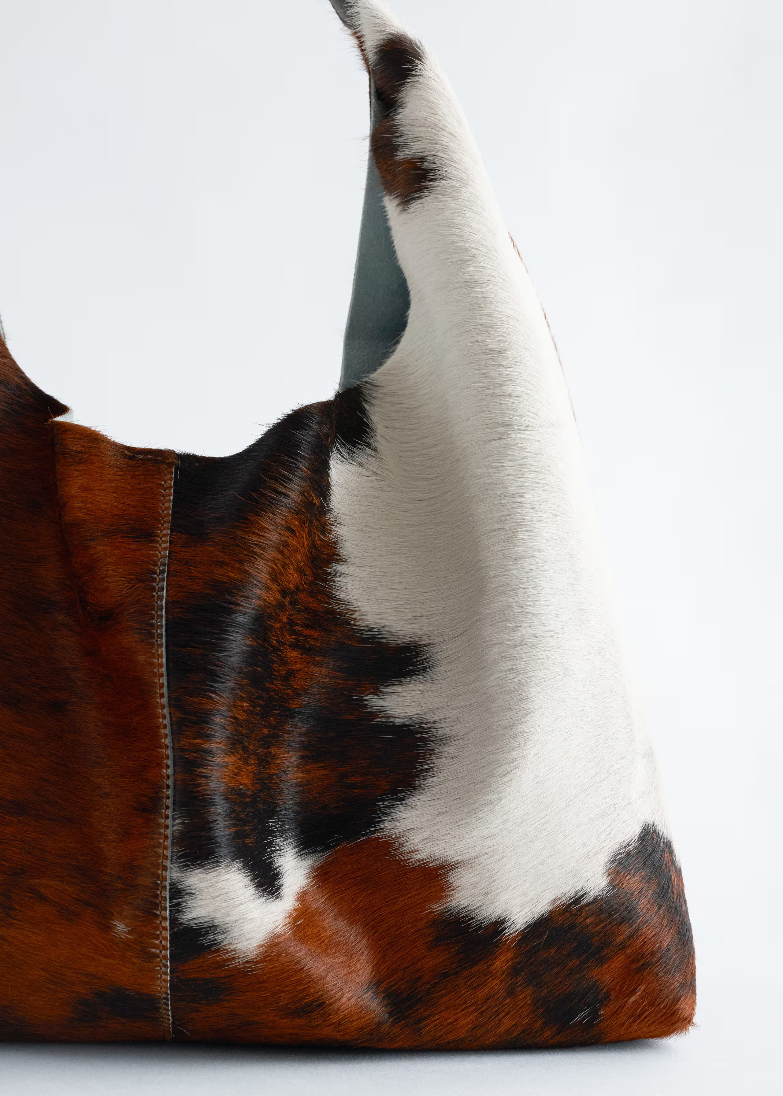 Animal-Print Leather Tote | & Other Stories EU