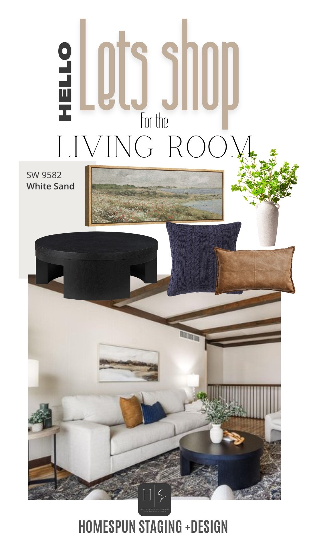 Living room mimic of our work 

#LTKvlog #LTKHome