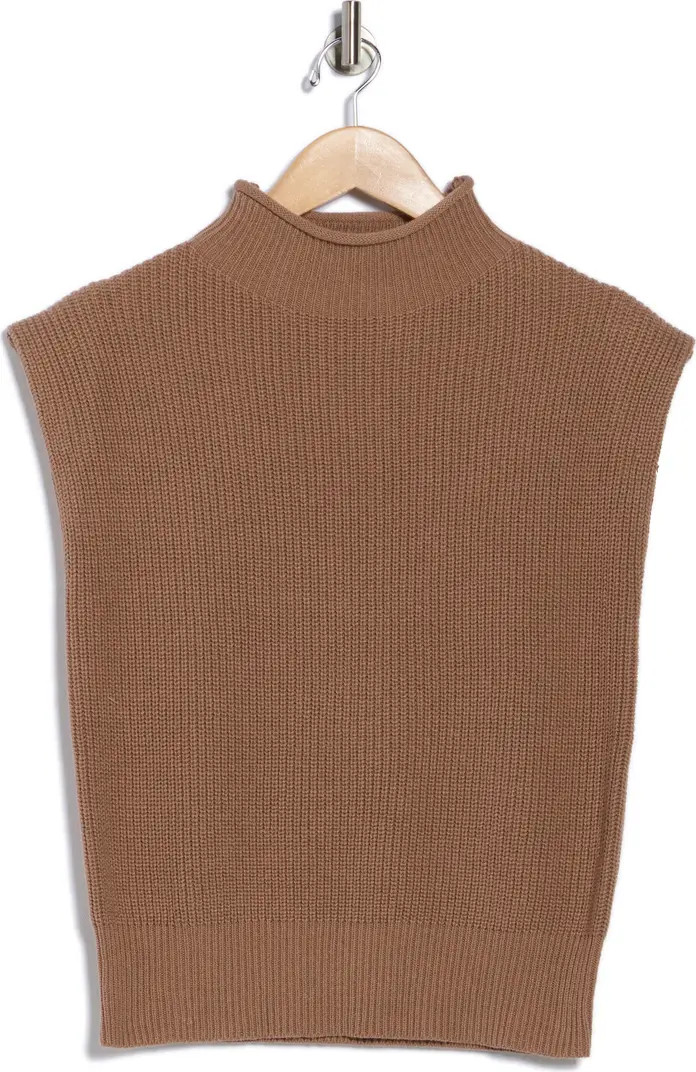 Mock Neck Cap Sleeve Sweater | Nordstrom Rack