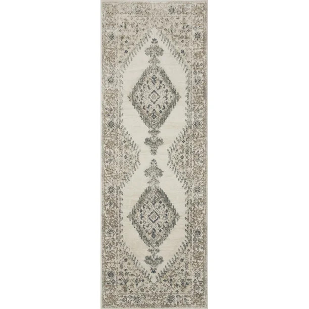 Loloi II Teagan Oriental Oatmeal / Ivory Area Rug - Walmart.com | Walmart (US)