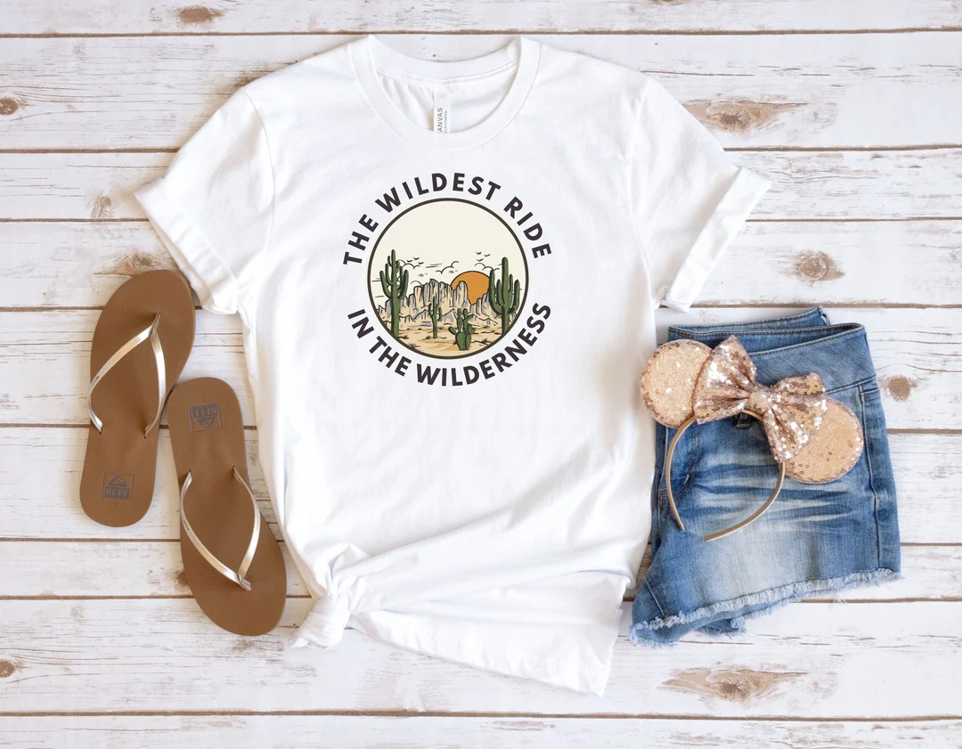 Wildest Ride in the Wilderness, Big Thunder Mountain Railroad Shirt, Family Vacation Matching Shi... | Etsy (US)