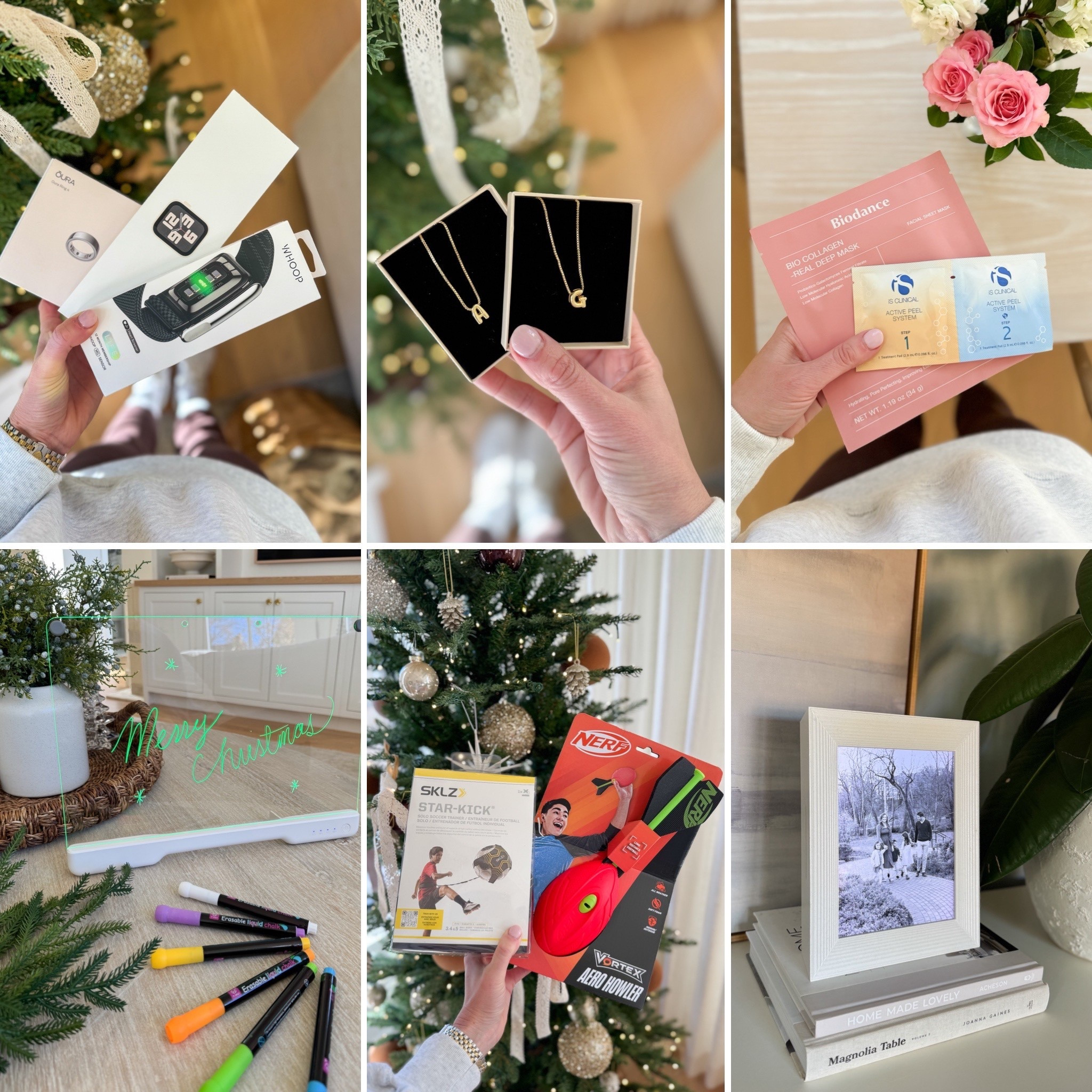 Sharing a few Amazon gift ideas for everyone on your list — thoughtfully curated and all on sale. 
@amazon #ad #founditonamazon #WinterFavorites2025

For him + her: my favorite fitness trackers (Whoop + Oura Ring) and great deals on the Apple Watch.
For the kids: sports gear for active boys and creative craft + art kits for the makers.

For the girls: classic, affordable jewelry they’ll love.

And for parents + in-laws: the photo frame that always becomes the favorite gift.


#LTKGiftGuide #LTKSaleAlert #LTKCyberWeek