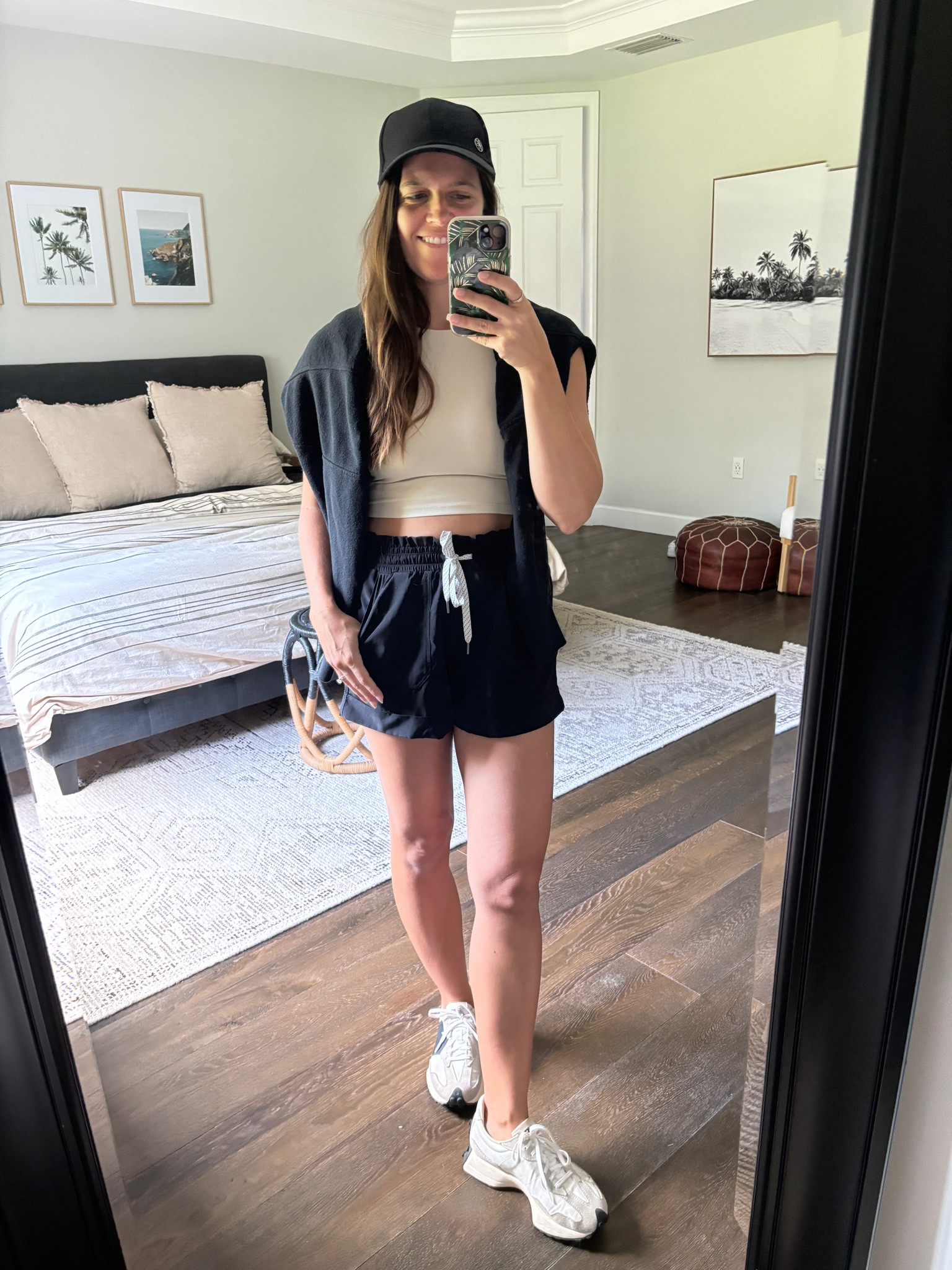 The perfect Florida errand outfit. I'm always so chilly inside the air conditioning but it's so hot out. 

Wearing xs in shorts / small in bra tank / 6.5 shoes 

#LTKFitness #LTKSummerSales #LTKFindsUnder50