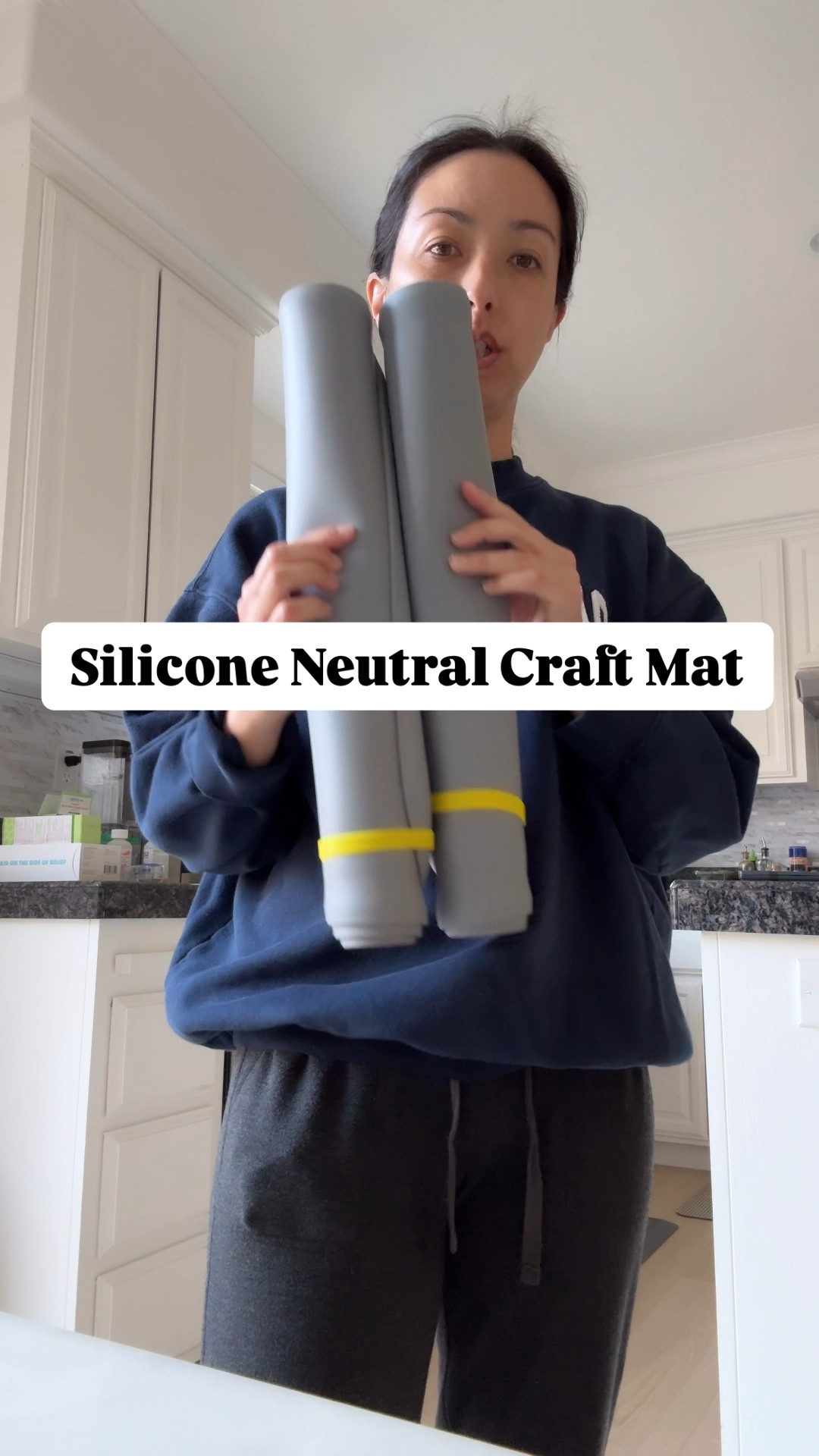 Silicone craft mat. Great size. Has a folded lip to help keep everything on the mat. Easy to store and in a neutral color  

#LTKKids #LTKFamily