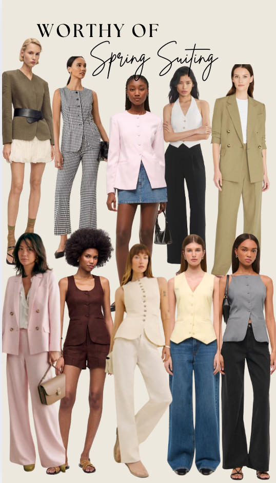 Spring Suiting trends! 

 #LTKFindsUnder100 #LTKStyleTip #LTKWorkwear