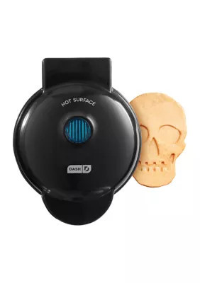 Dash Skull Mini Waffle Maker, Black | Belk