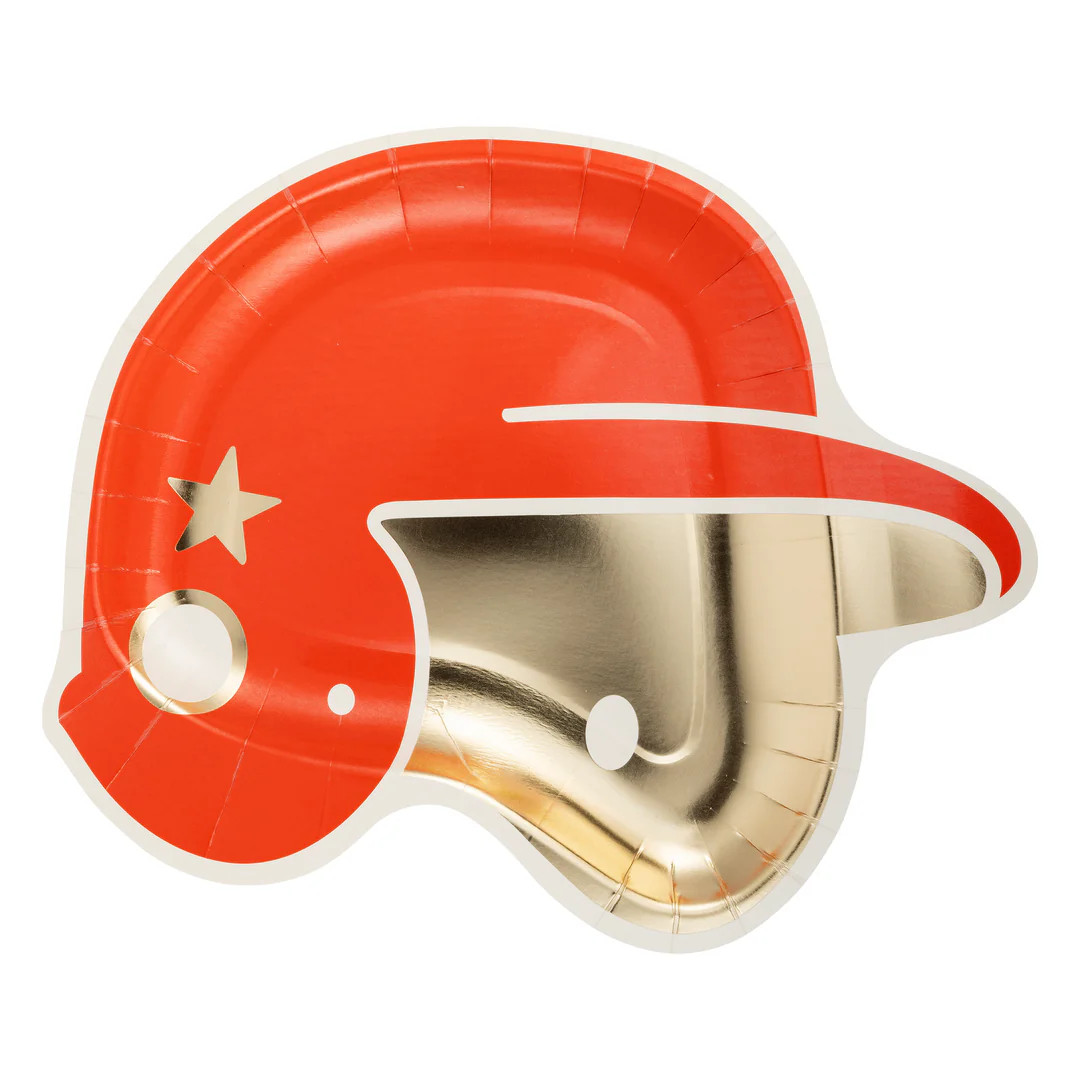 Helmet Shaped Paper Plate | My Mind's Eye
