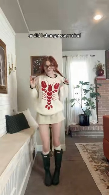 The boots everyone said were ugly lol 