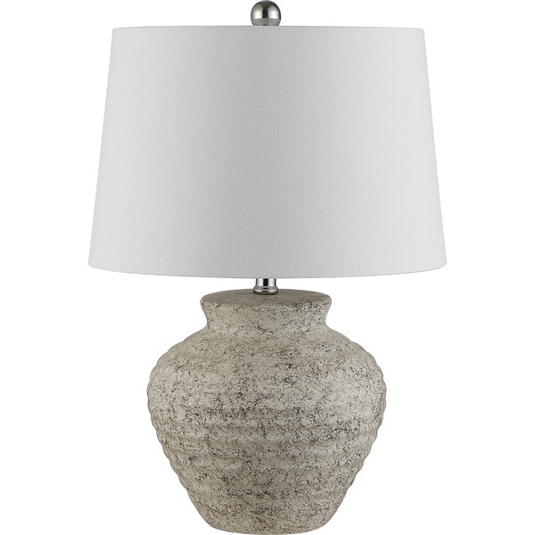 Ledger Table Lamp, Grey | Maisonette