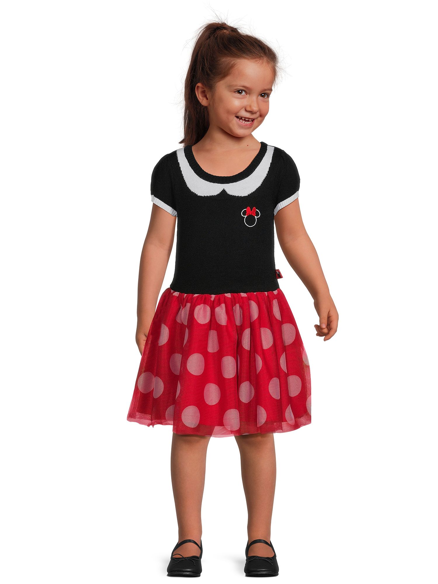 Disney Toddler Girls Minnie Mouse Cosplay Dress, Sizes 12M-5T - Walmart.com | Walmart (US)