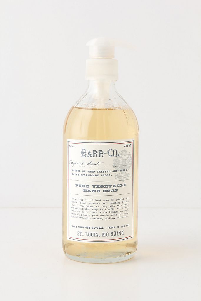 Barr-Co. Pure Vegetable Hand Soap | Anthropologie (US)