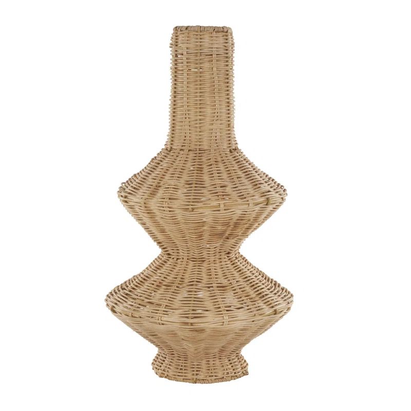 Mera 16.1'' Rattan Table Vase | Wayfair North America
