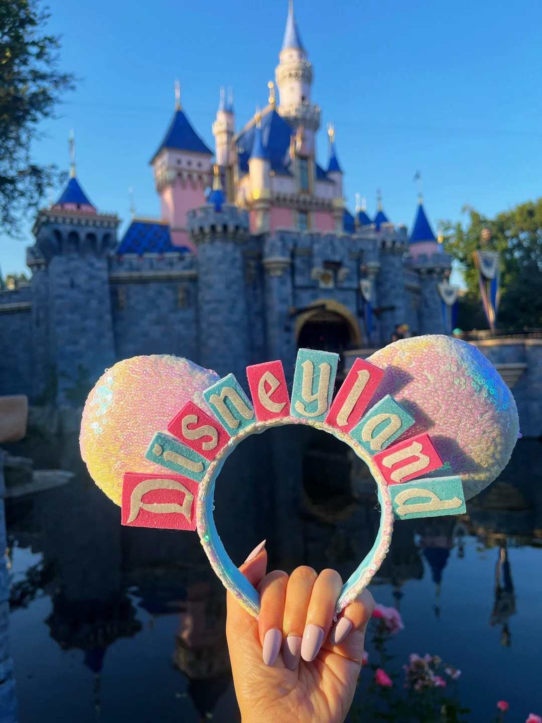 Disneyland Marquee Mouse Ears, Disney World Marquee Mouse Ears, Mickey Ears, Minnie Ears, Disney ... | Etsy (US)