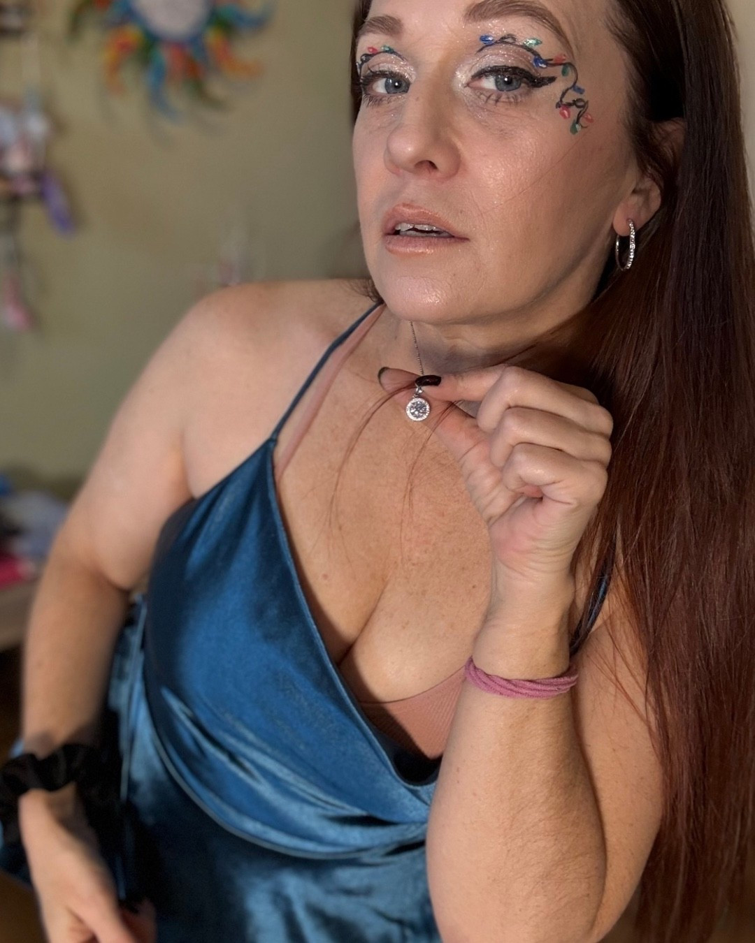 ✨ “Turn heads this New Year’s Eve with the perfect statement necklace! Effortless sparkle for any outfit — shop the exact look here: [LTK link] #LTKHoliday #LTKStyle #Over40Fashion #NYEOutfitGoals #ChicAccessories” 

#LTKHoliday #LTKootd #LTKOver40