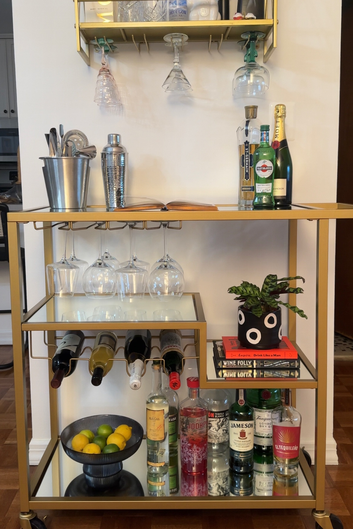 New bar cart 🍸