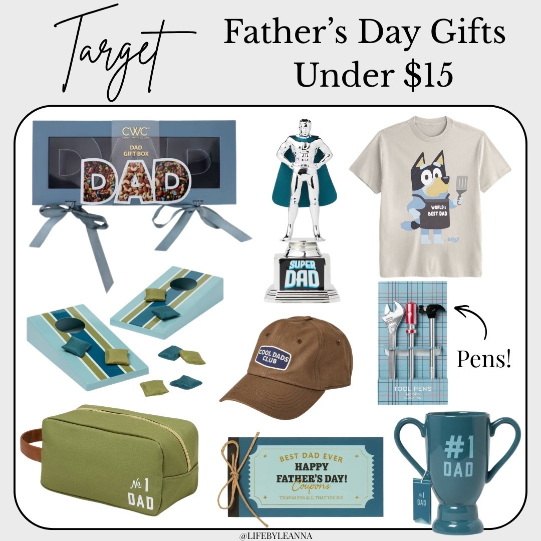 Target Father’s Day gifts under $15!!









Target / Father’s Day / under $20 gifts

#LTKMens