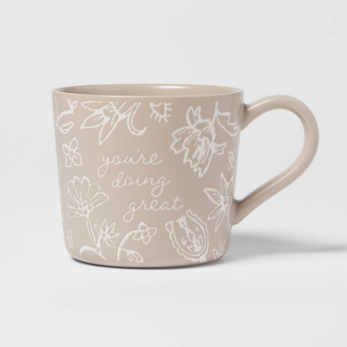 15oz Stoneware You&#39;re Doing Great Mug - Threshold&#8482; | Target